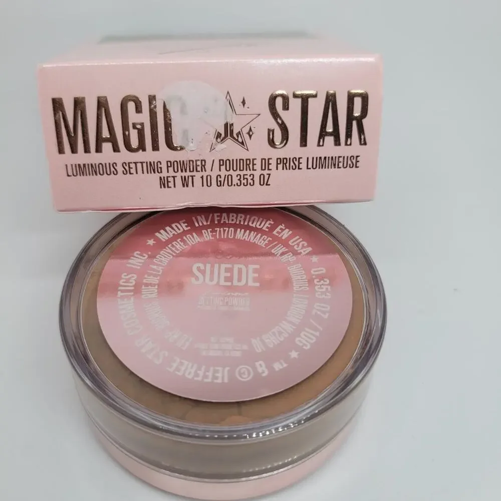 Jeffree Star Magic Star Luminous Setting Powder in Suede